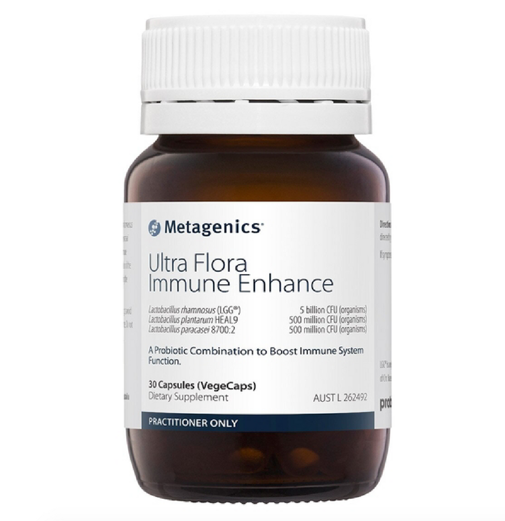 Ultra Flora Immune Enhance Probiotic 30 CAPS